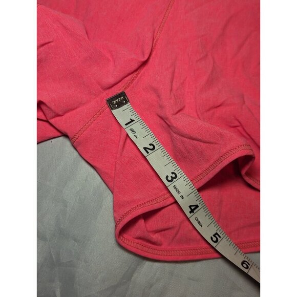 Pink Women's Under Armour Running Athletic Shorts Size XL Heat Gear With Liner - Picture 15 of 15